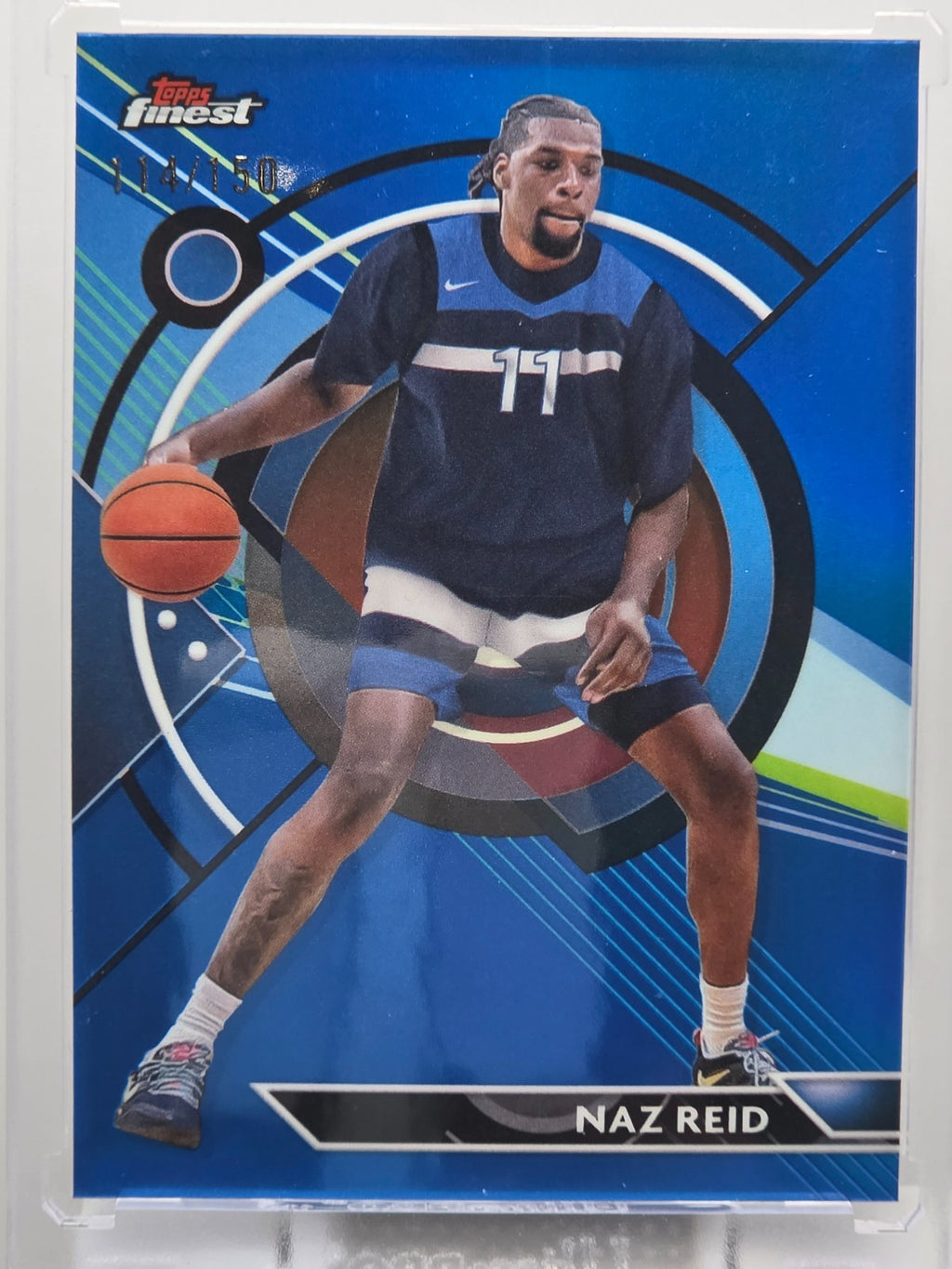 2023-24 Topps Finest - Naz Reid - Blue /150 - #44