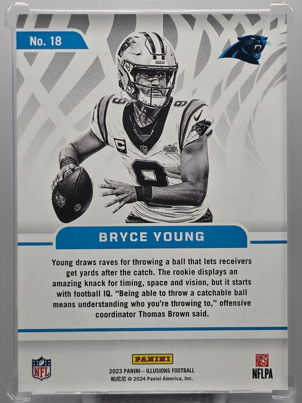 2023 Panini Illusions - Bryce Young (RC) - Amazing (maybe) - #18