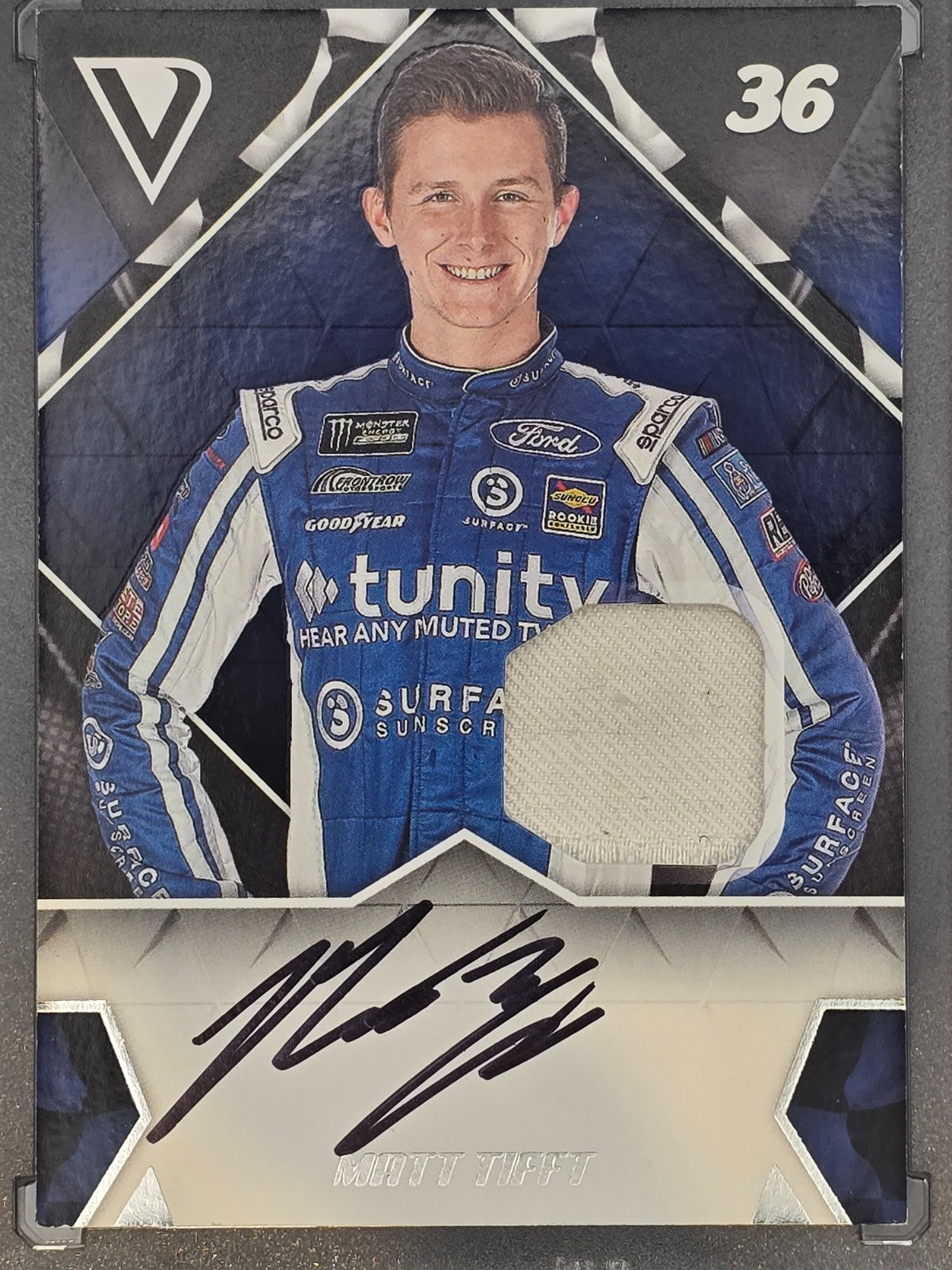 2021 Victory Lane Racing - Matt Tifft - On-Card Autograph - #SS-MT