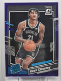 2023-24 Donruss Optic - Noah Clowney (RC) - Purple Prizm - #205