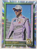 2025 Panini Donruss Racing- #8 Daniel Suarez  - Laser SP 