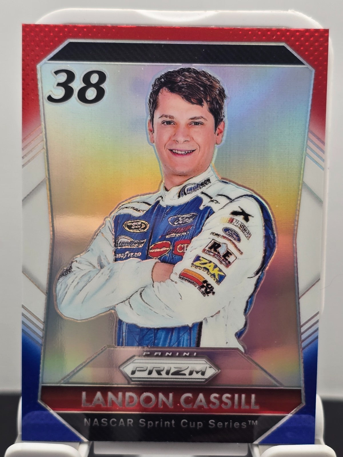 2016 Prizm Racing - #29 Landon Cassill - Red, White & Blue Prizm SP