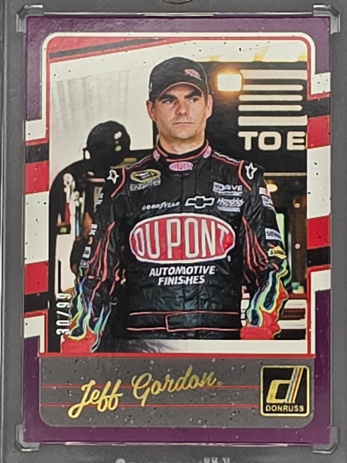 2026 Panini Donruss - Jeff Gordon - Throwback Purple /99 - #117