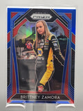 2020 Panini NASCAR - Brittney Zamora - Blue Prizm - Rookie Card