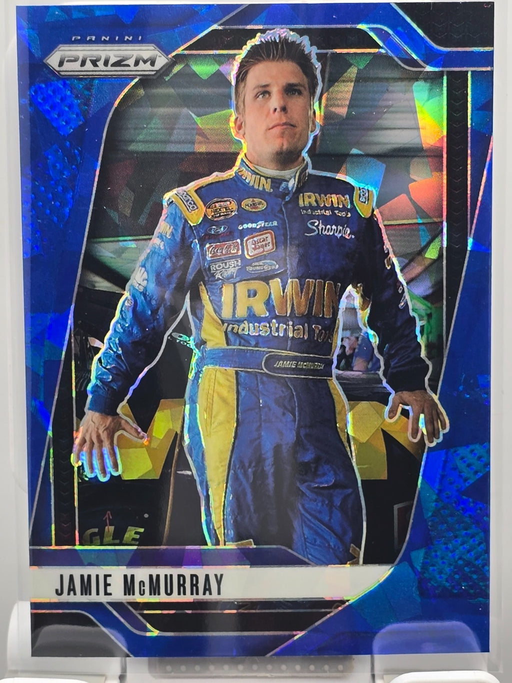 2025 Prizm Racing - #97 Jamie McMurray - Blue Cracked Ice Prism
