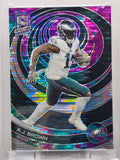 2023 Panini Spectra - A.J. Brown - Celestial Prism /99 - #77