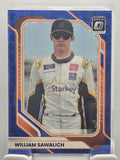 2026 Donruss OPTIC NASCAR Racing - #82 William Sawalich - Blue Velocity