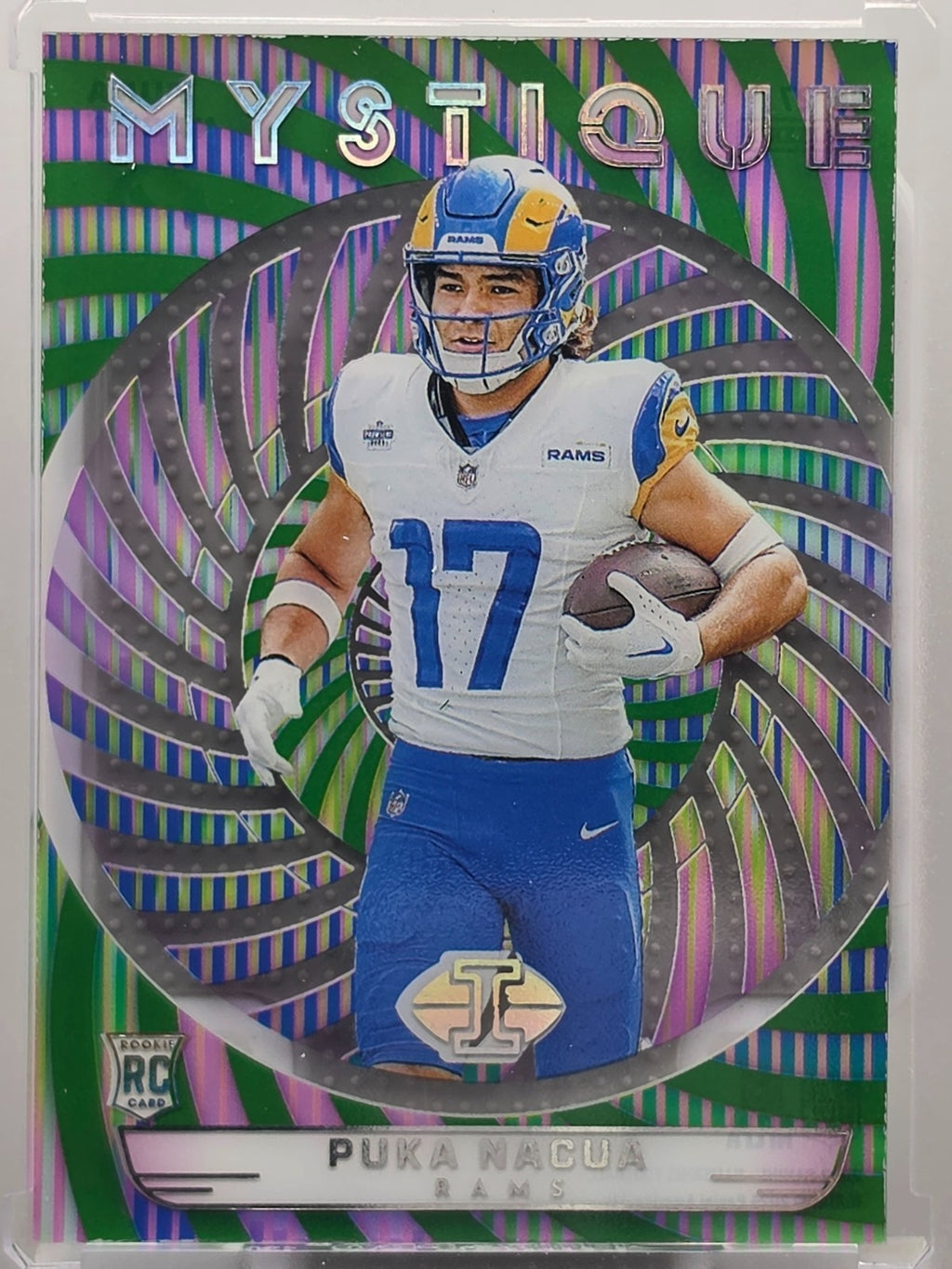 2023 Panini Illusions Football - Puka Nacua (RC) - Green Mystique  - #27