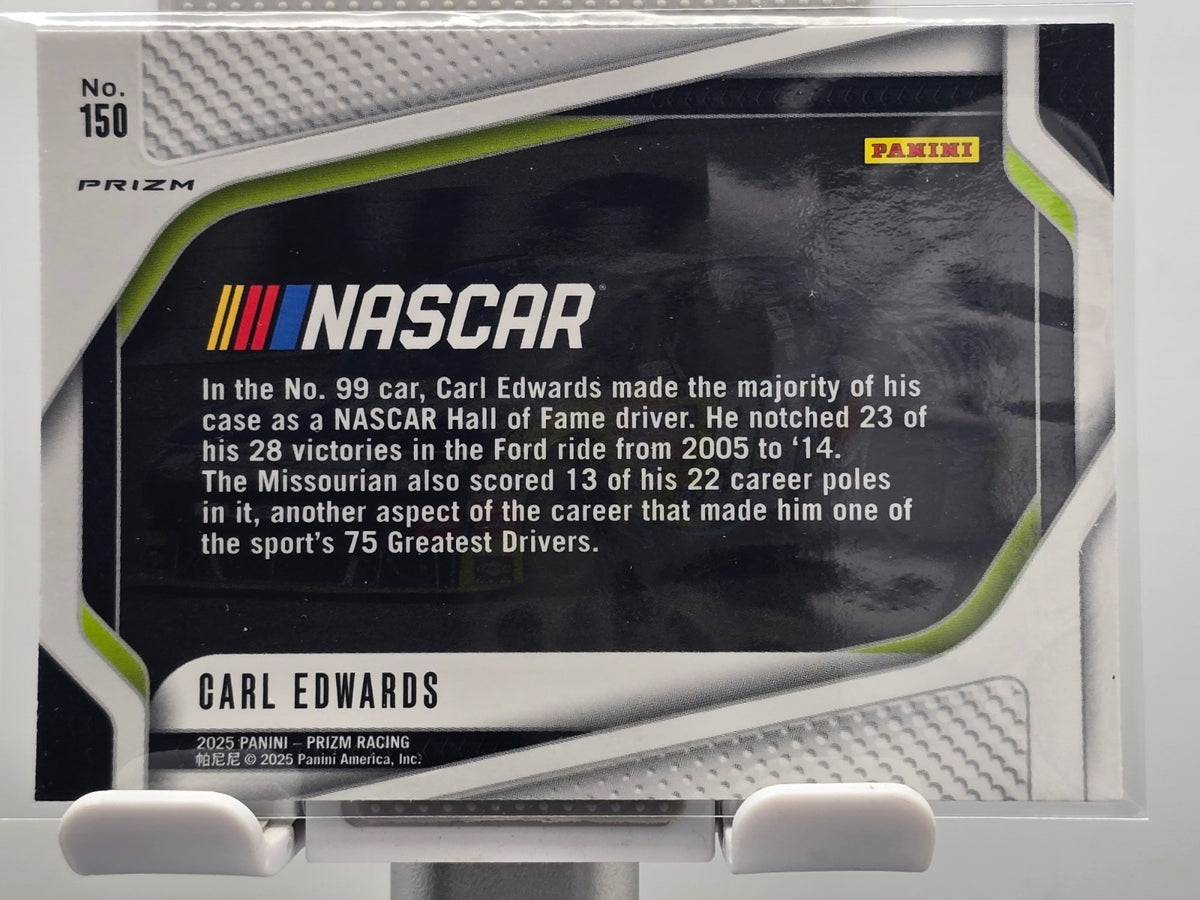 2025 Prizm Racing - #150 Carl Edwards (Rides) -  Silver Prizm