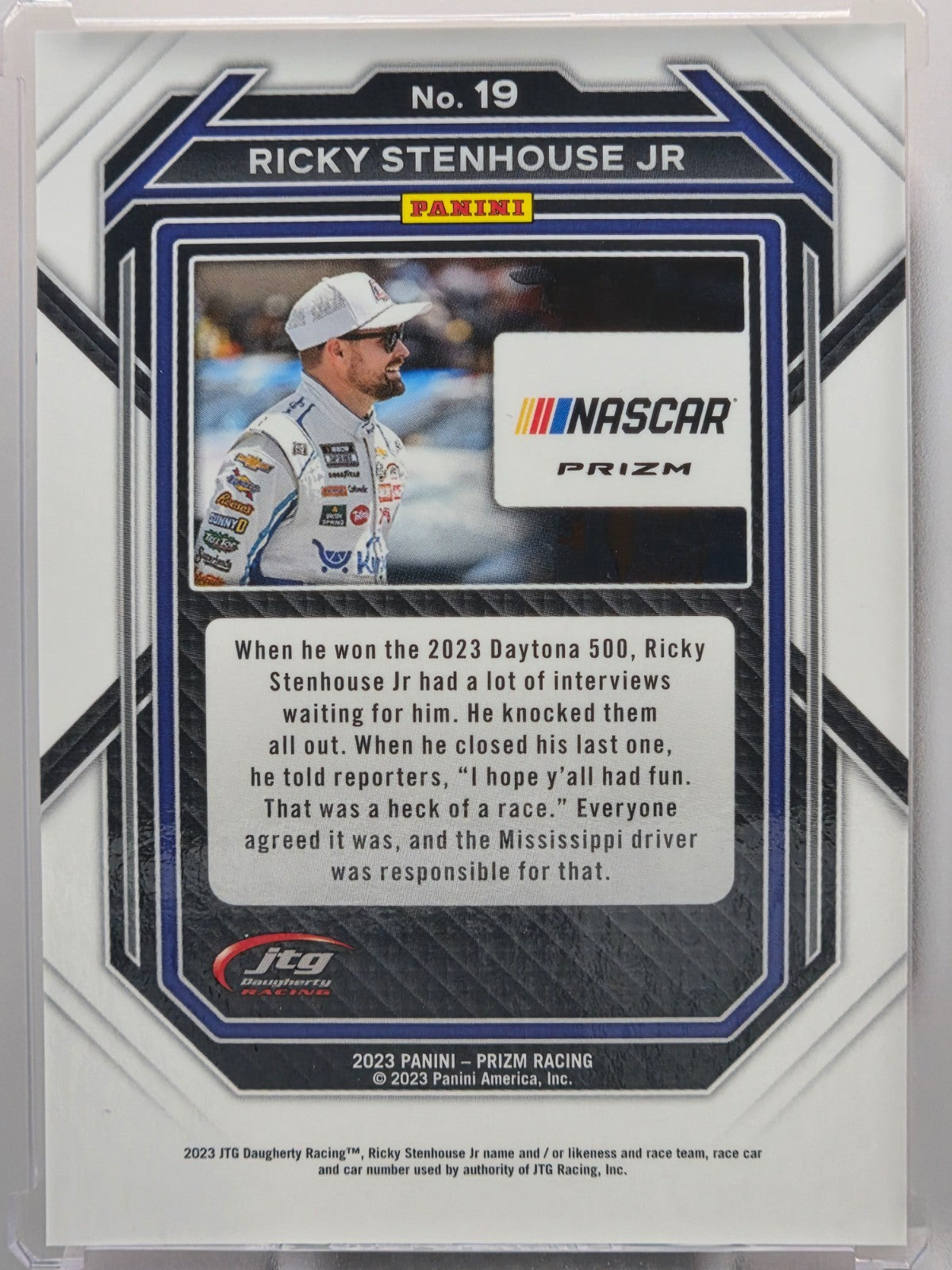 2023 Prizm Racing - Ricky Stenhouse  - Reactive Orange - #19 - Buy 3 Get 1 Free!