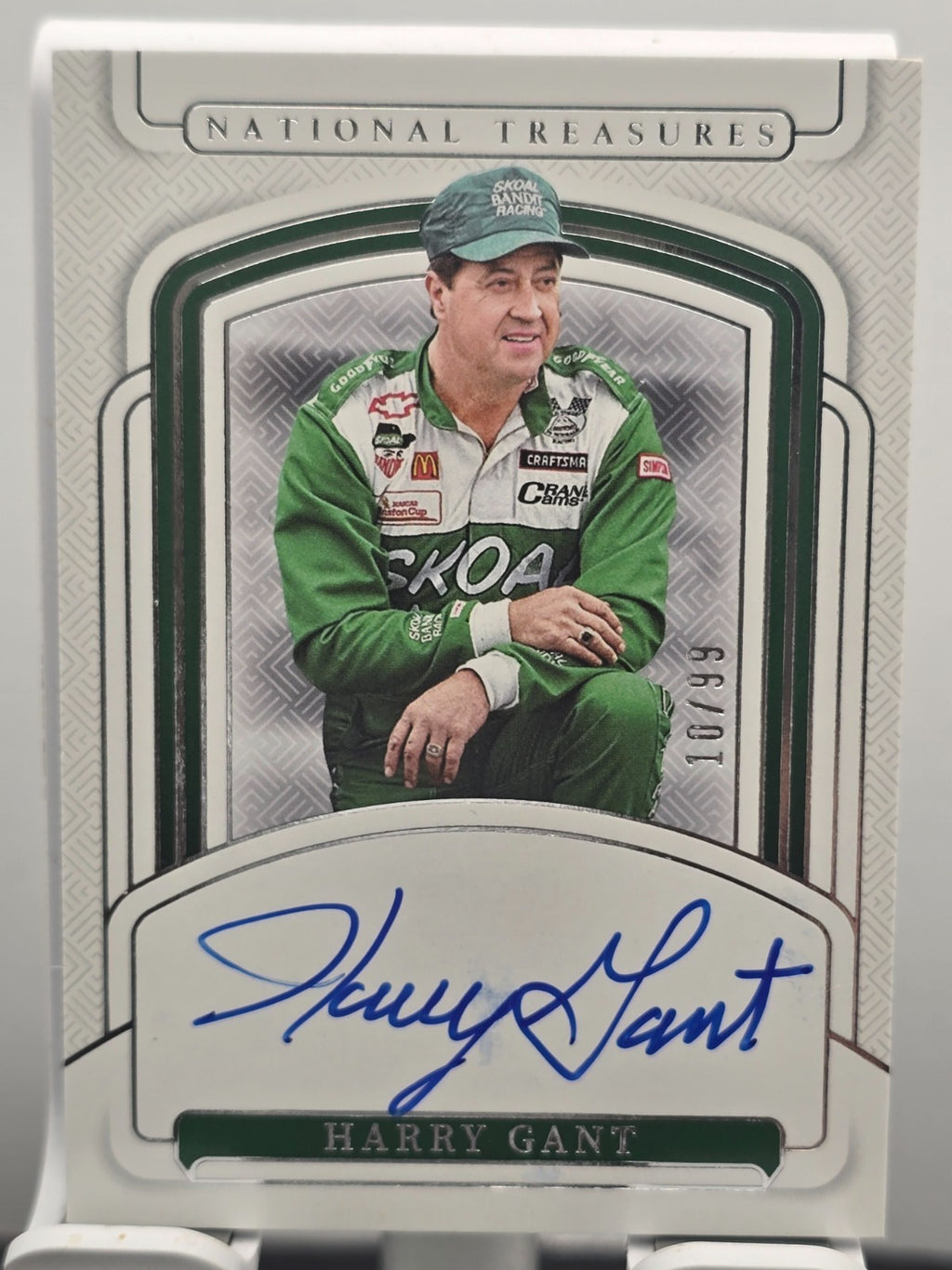 2025 Panini National Treasures - #S-HGT Harry Gant - Signatures /99