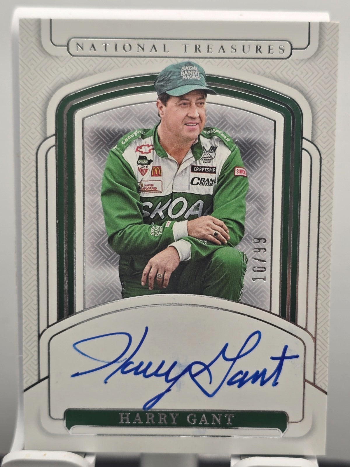 2025 Panini National Treasures - #S-HGT Harry Gant - Signatures /99