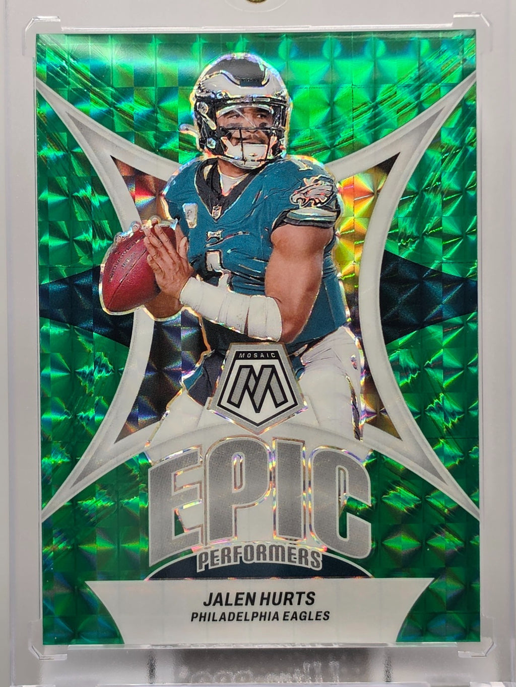 2024 Panini Mosaic - Jalen Hurts - Epic Performers - #EP-JH ** Buy 3 Get 1 **