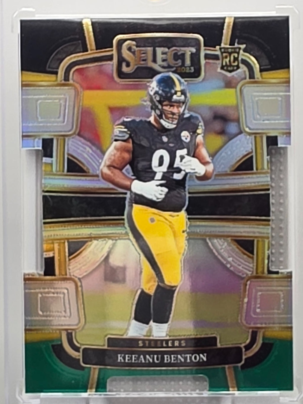 2023 Panini Select - Keeanu Benton (RC) - Black & Green - #84 **Buy 3 Get 1**