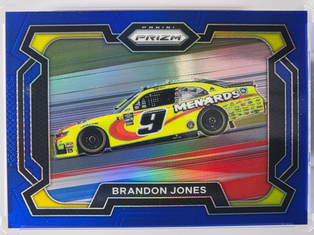 2024 Prizm Racing - Brandon Jones - Blue /199 - #77 - Buy 3 Get 1 Free!