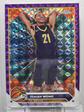 2023-24 Topps Chrome - Isaiah Wong (RC) - Speckle /119 - #80
