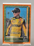 2025 Donruss Optic NASCAR Racing - #70 Christopher Bell - Orange Velocity Prizm