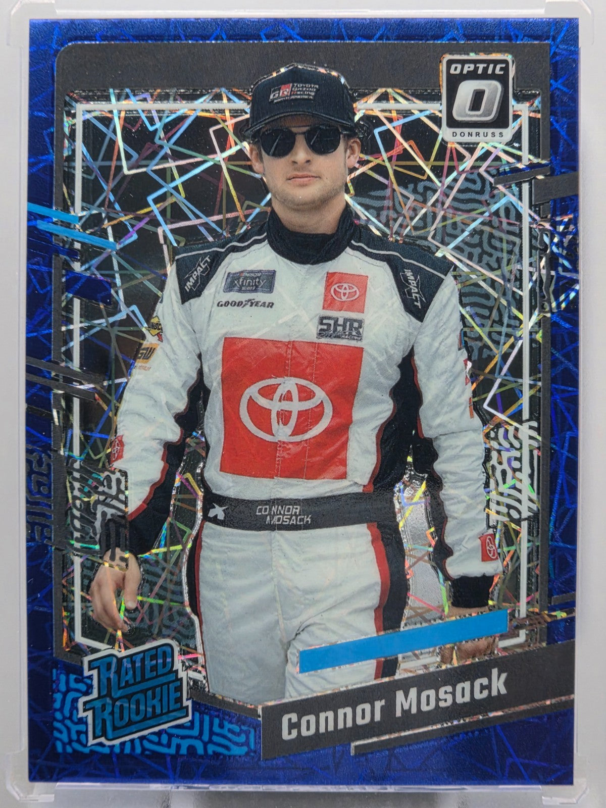 2024 Panini Donruss - Connor Mosack (RC) - Blue Velocity - #98 - Buy 3 Get 1