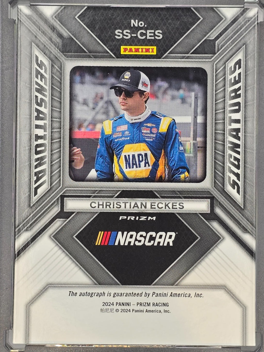 2024 Panini Prizm - Christian Eckes - Sensational Autograph - #SS-CES