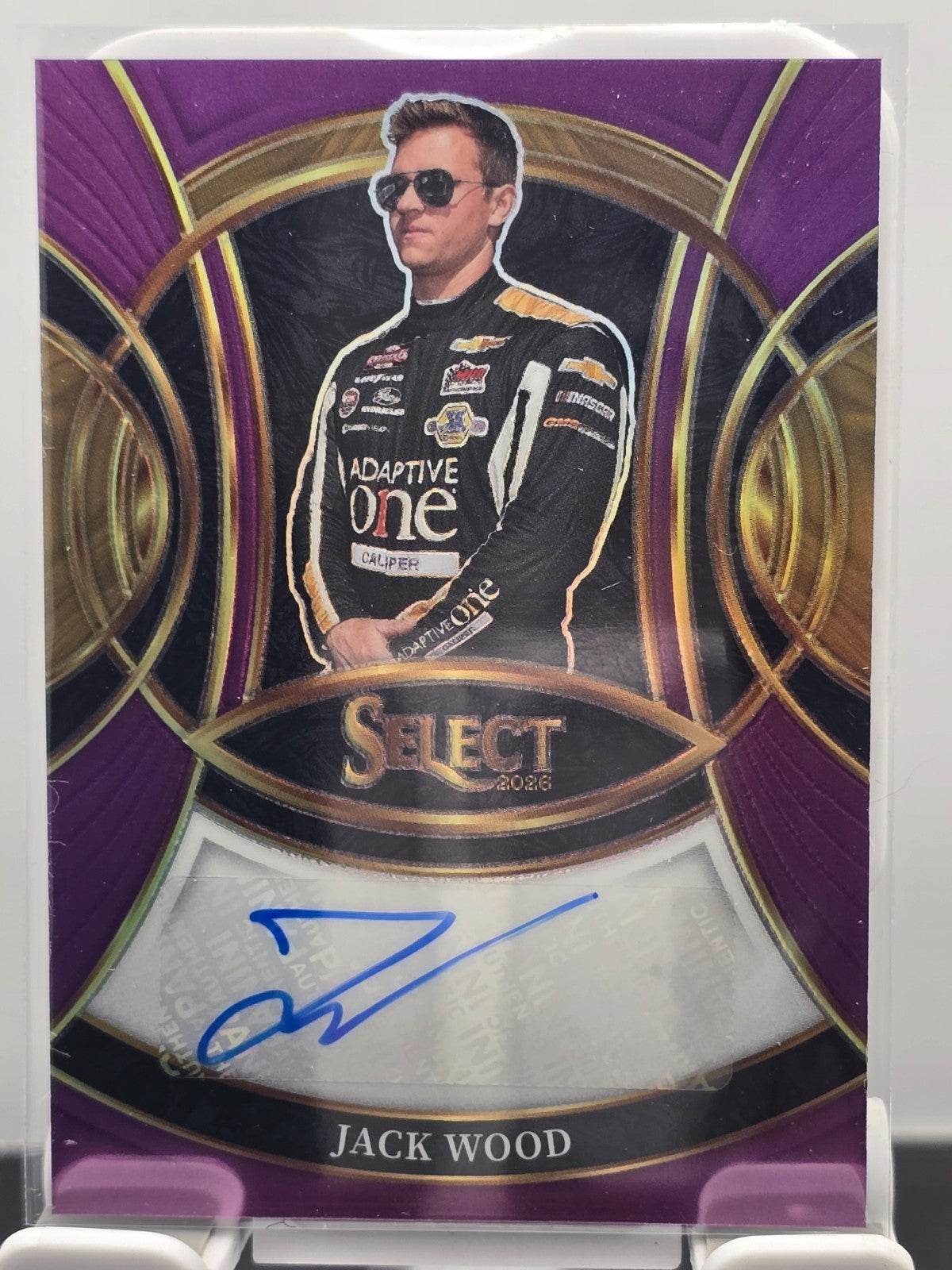 2026 Select Racing - Jack Wood - #S-JWD Signatures Purple /49