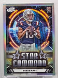 2024 Topps Chrome - Drake Maye (RC) - Star Command - #SC-17
