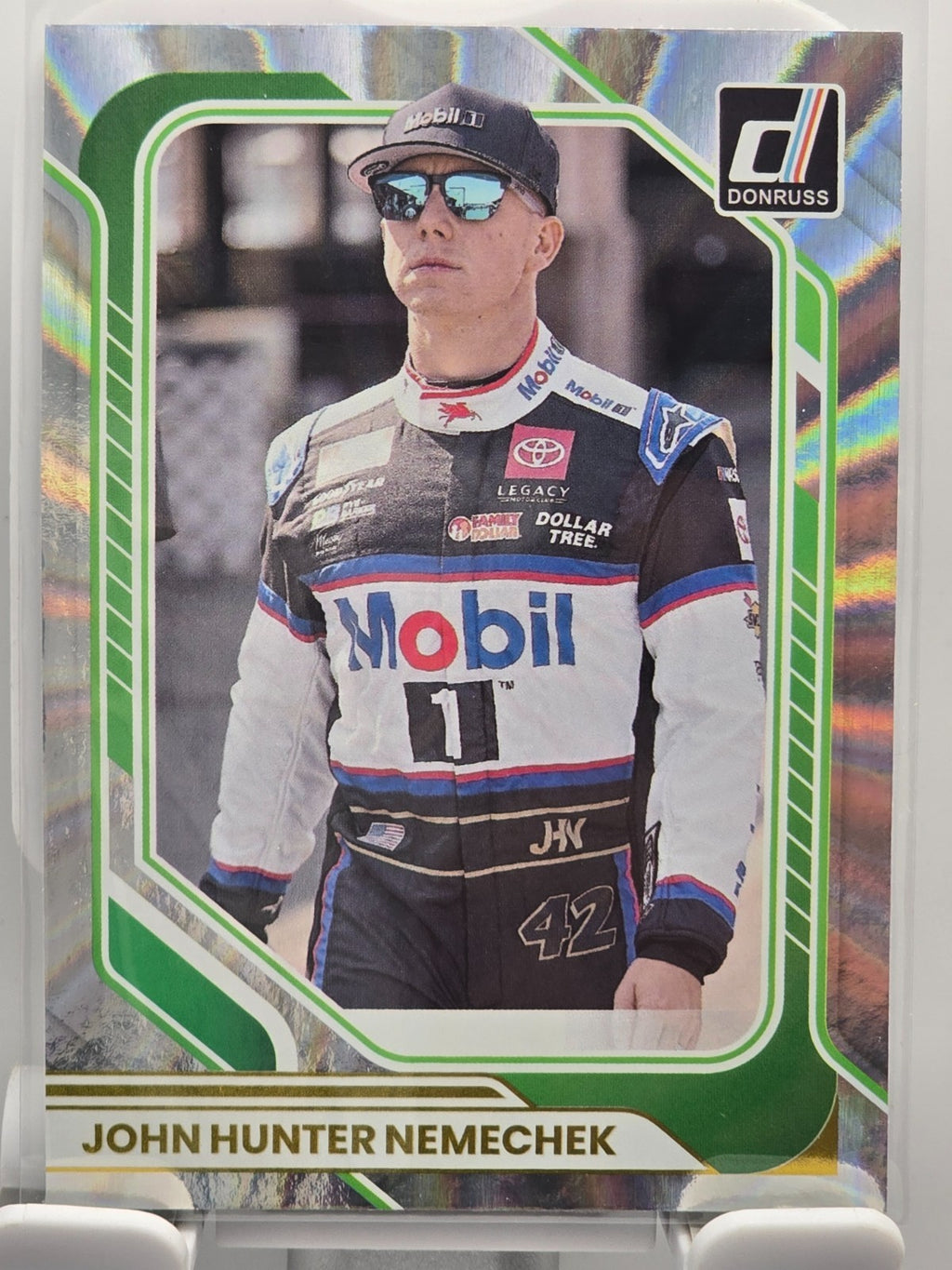 2026 Donruss NASCAR Racing - #27 John Hunter Nemechek - Laser Base SP
