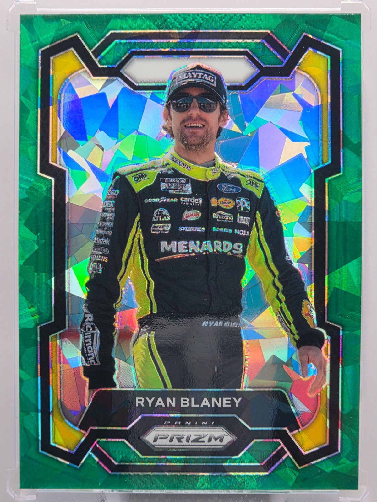 2024 Prizm Racing - Ryan Blaney - Green Ice Prizm - #50 - Buy 3 Get 1!