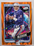 2024 Topps Cosmic Chrome - Drew Bledsoe - Orange Galactic /25 - #61
