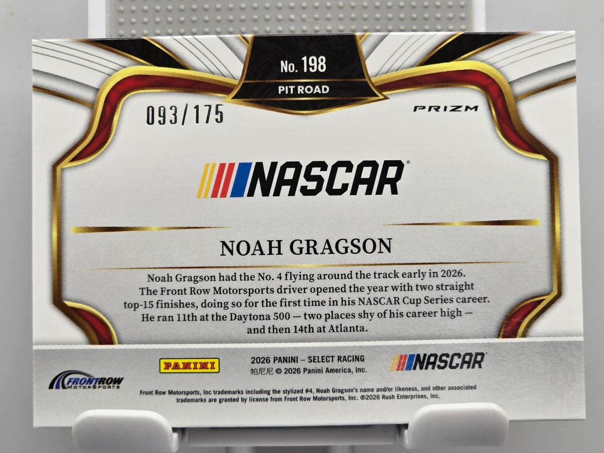 2026 Select Racing - #198 Noah Gragson - Pitroad - Blue /175