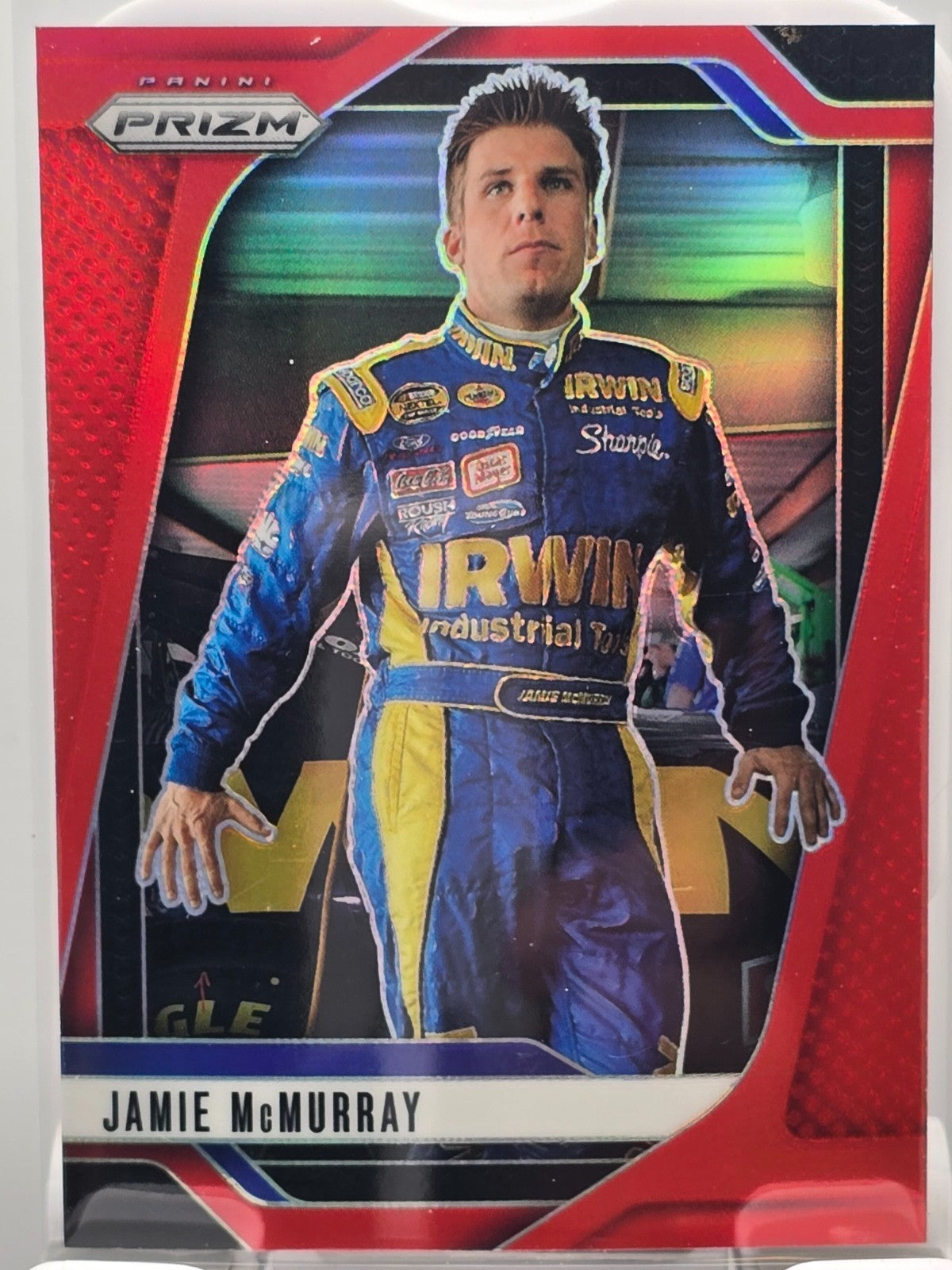 2025 Prizm Nascar Racing - #97 Jamie McMurray - Red Prizm /249
