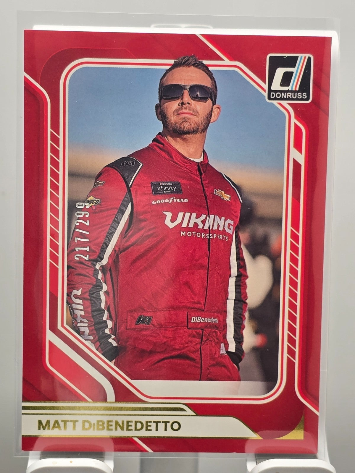 2026 Donruss NASCAR Racing - #69 Matt Dibenedetto - Red /299