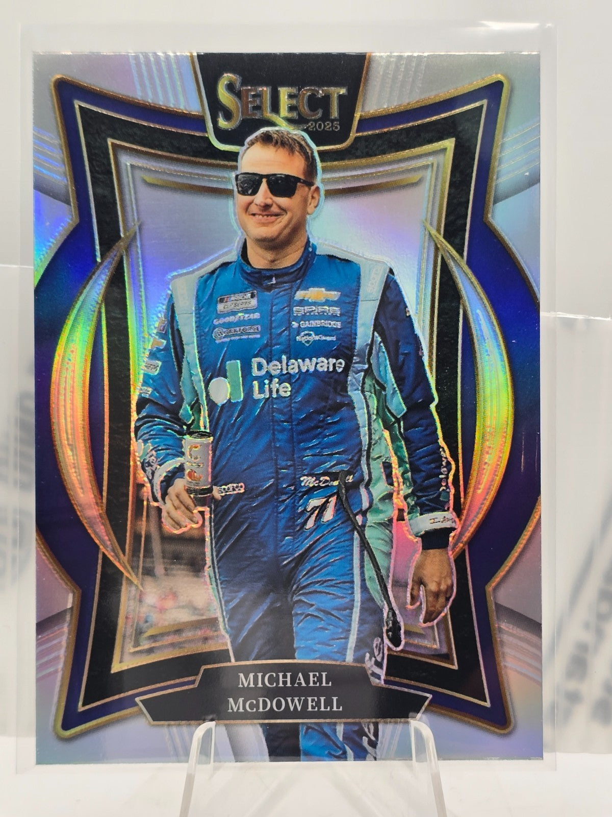 2025 Select Nascar Racing #21 - Michael McDowell -  Grandstand - Holo