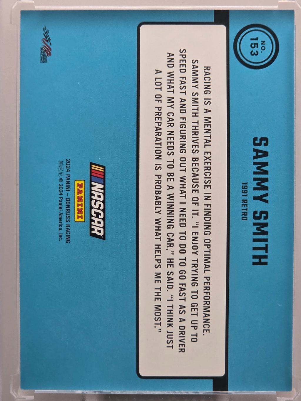 2024 Panini Donruss - Sammy Smith - Throwback Red /299 - #153 - Buy 3 Get 1