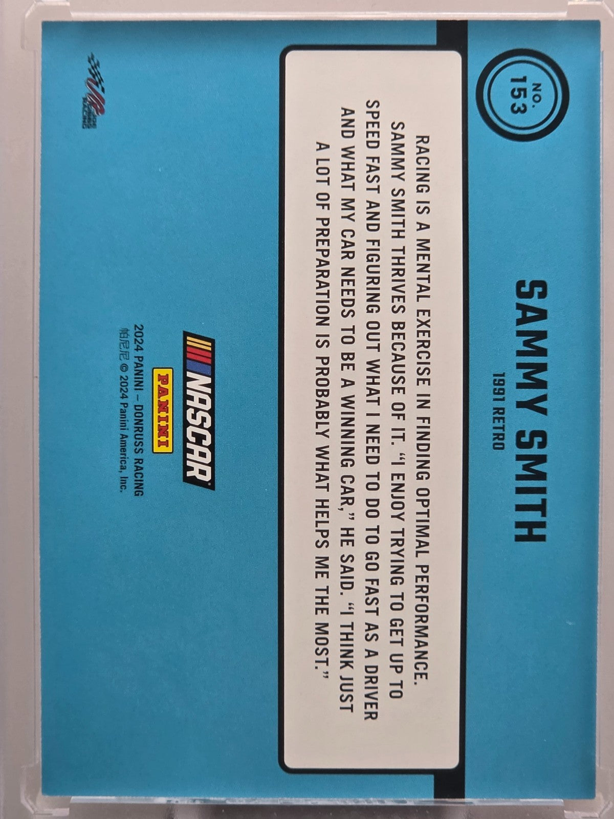 2024 Panini Donruss - Sammy Smith - Throwback Red /299 - #153 - Buy 3 Get 1