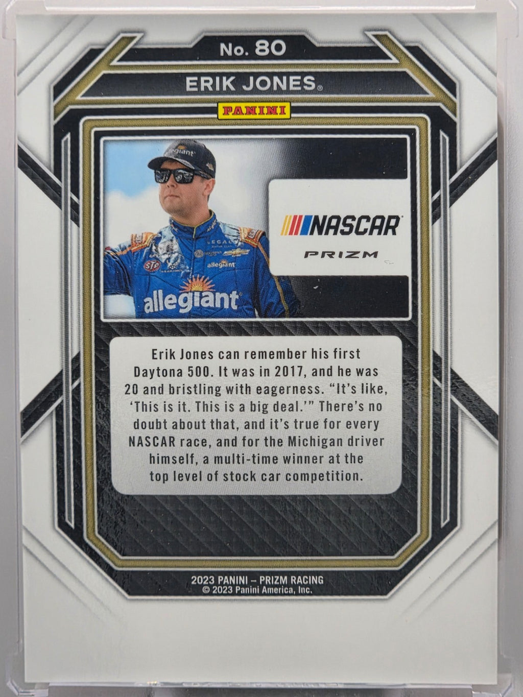 2023 Prizm Racing - Erik Jones - Reactive Orange - #80 - Buy 3 Get 1 Free!