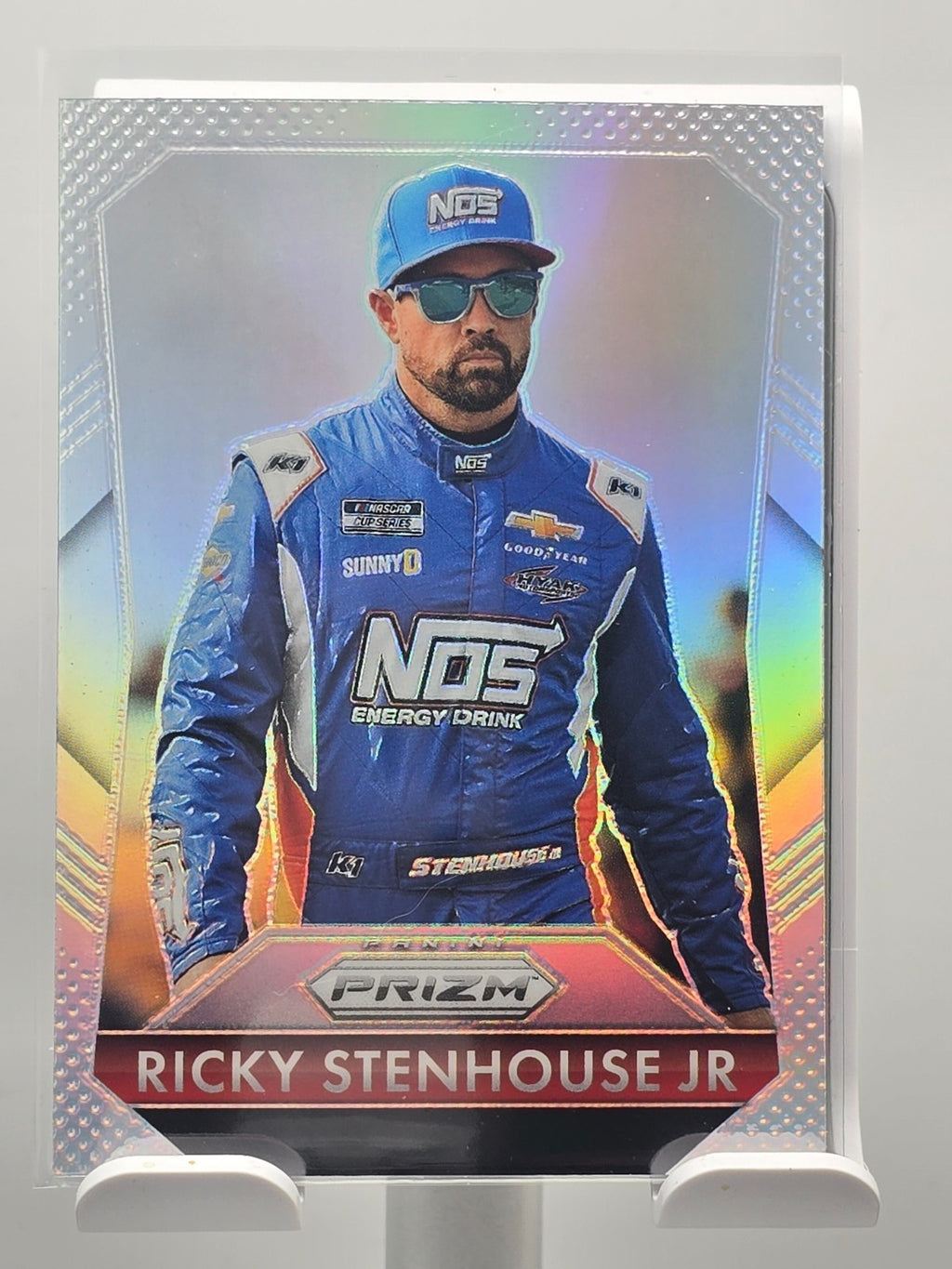 2025 Prizm Nascar Racing - #198 Ricky Stenhouse Jr.  - Throwback - Silver Prizm