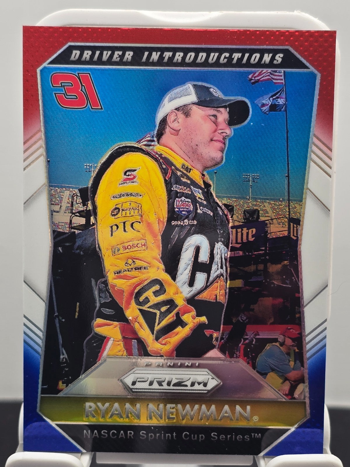 2016 Prizm Racing - #83 Ryan Newman - Red, White & Blue Prizm SP