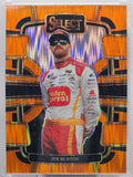 2024 Panini Select - Jeb Burton - Orange Flash Prizm - #46 - Buy 3 Get 1!