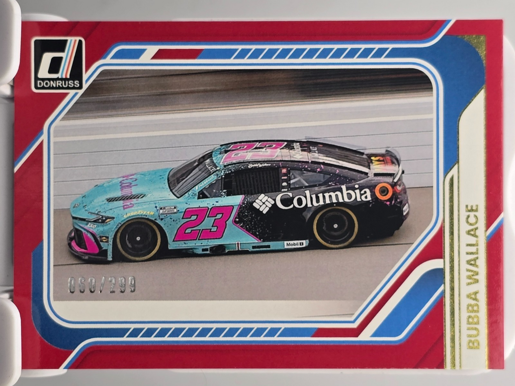 2026 Panini Donruss Racing - Bubba Wallace #166 - Red /299
