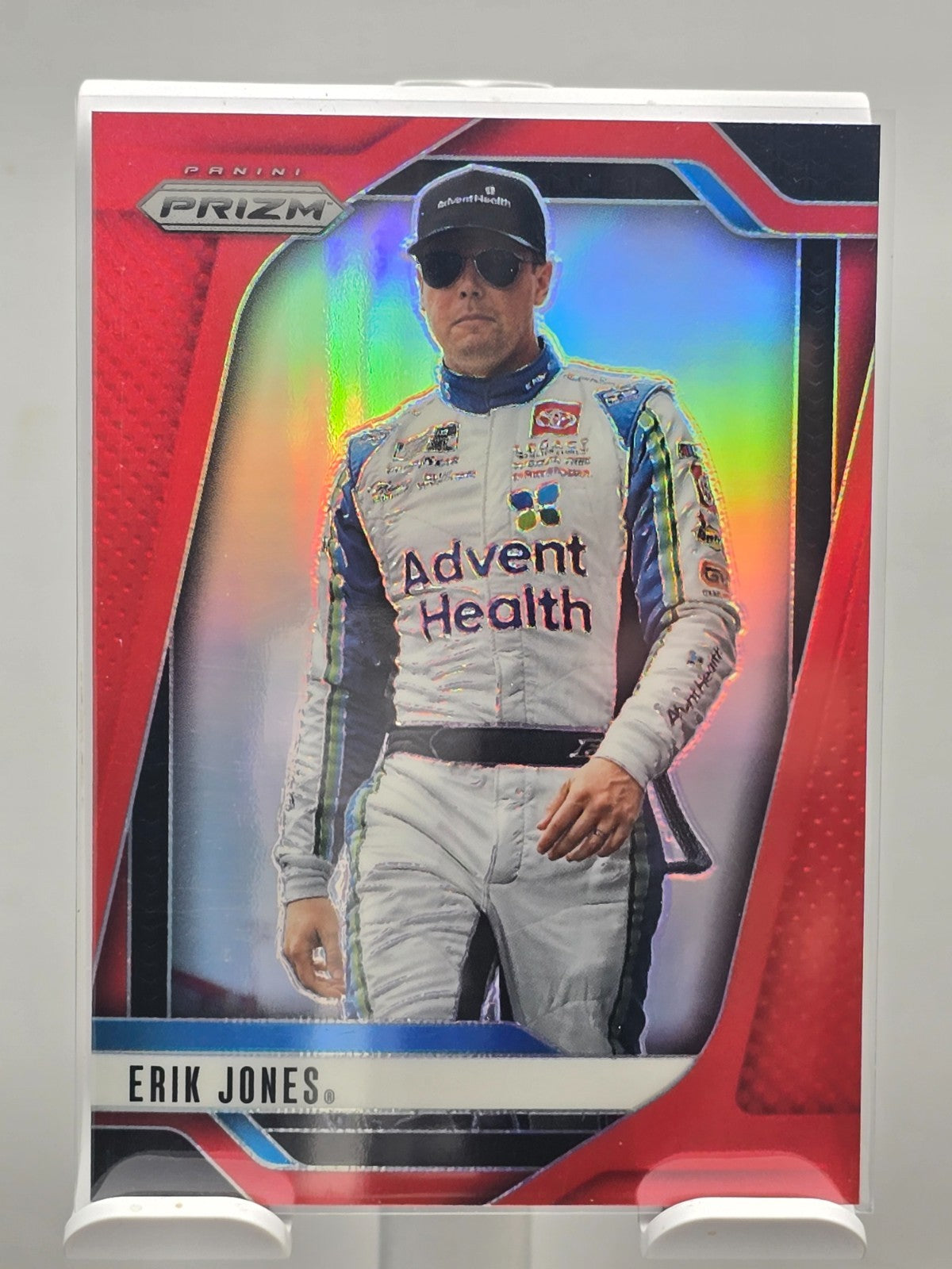 2025 Prizm Nascar Racing - #1 Erik Jones - Red Prizm /249