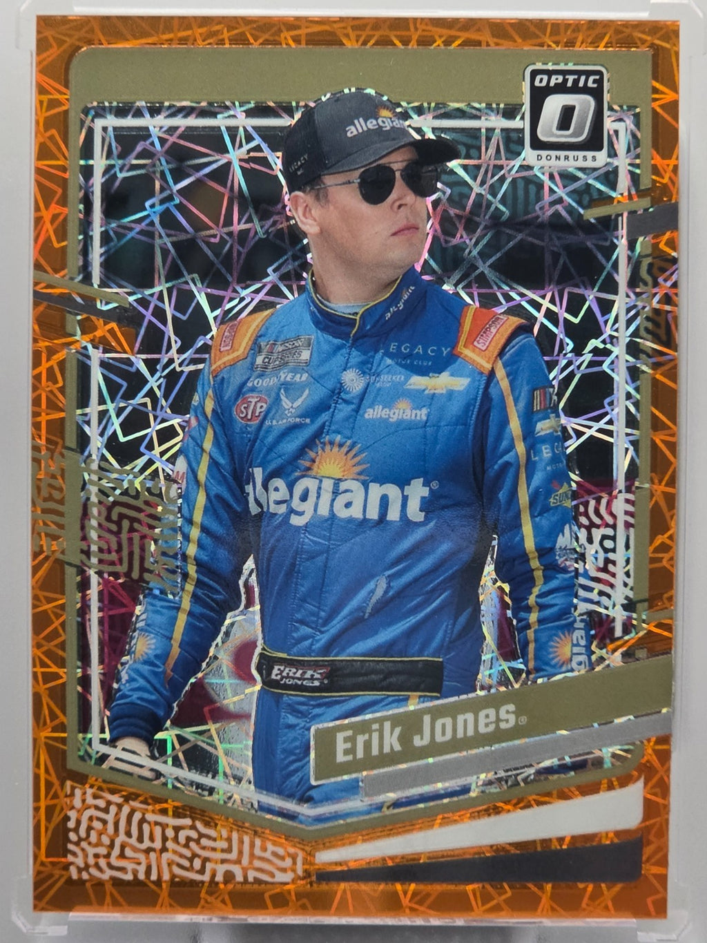 2024 Panini Donruss - Erik Jones - Orange Velocity - #65 - Buy 3 Get 1