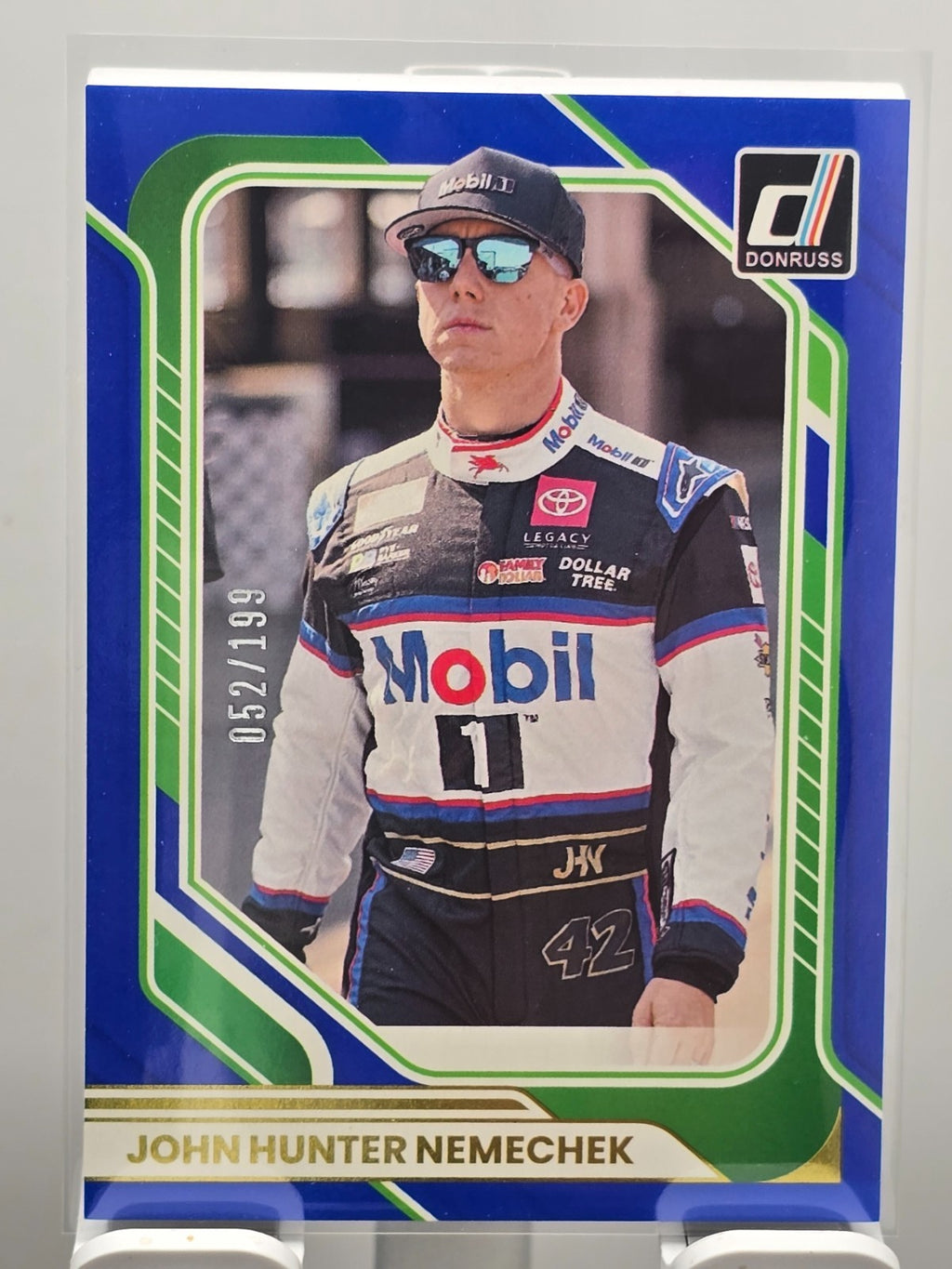 2026 Donruss NASCAR Racing - #27 John Hunter Nemechek - Blue /199