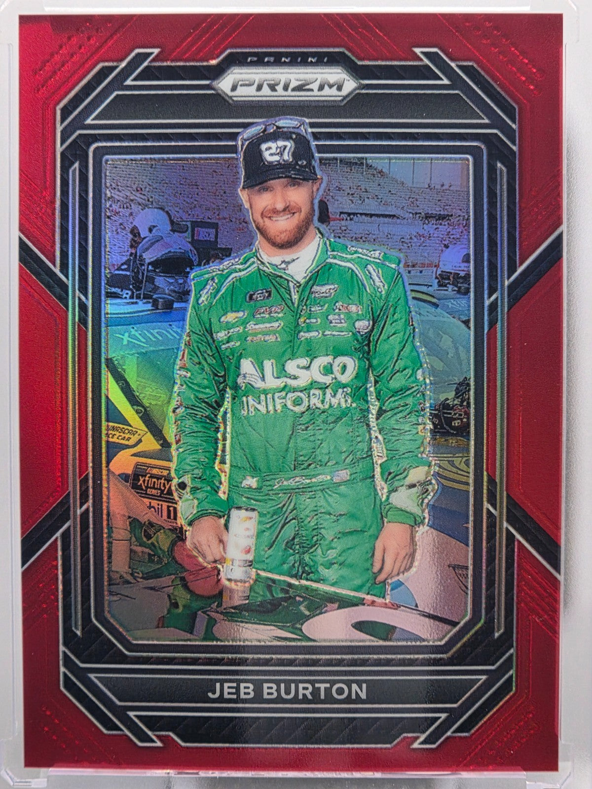 2023 Prizm Racing - Jeb Burton - Red Prizm - #81 - Buy 3 Get 1 Free!