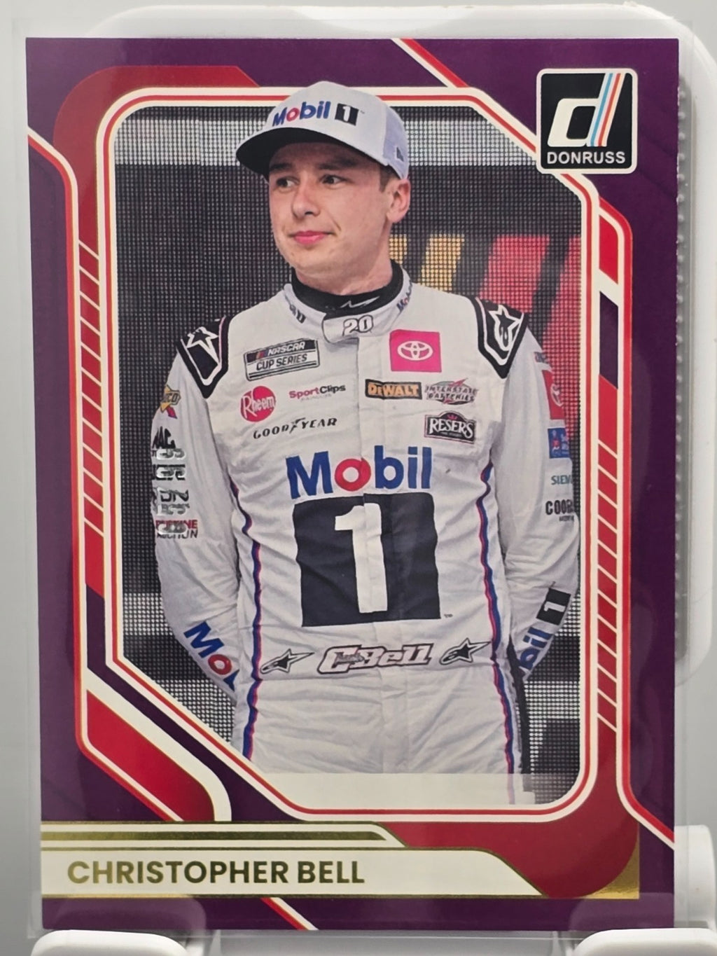 2026 Donruss NASCAR Racing - #40 Christopher Bell -Purple /99