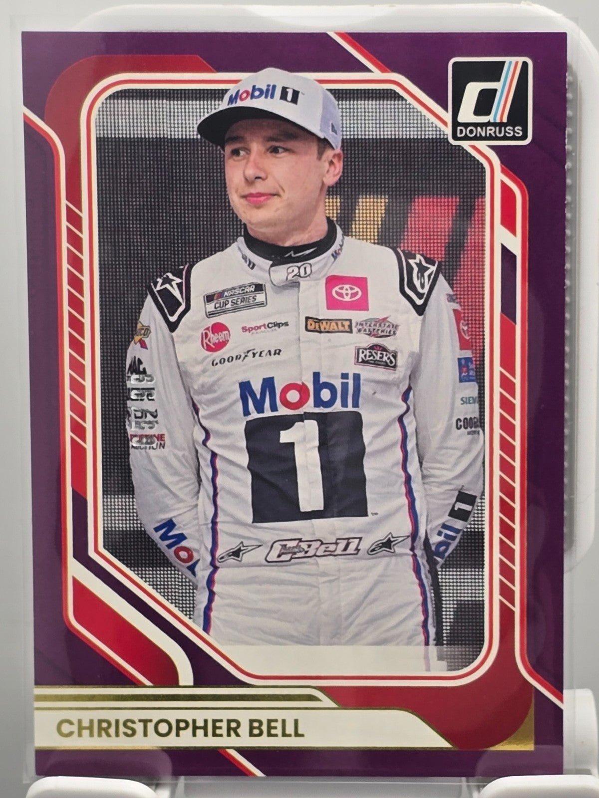2026 Donruss NASCAR Racing - #40 Christopher Bell -Purple /99