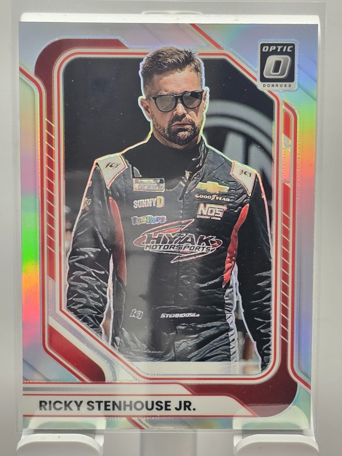 2026 Donruss NASCAR Optic Racing - #85 Ricky Stenhouse Jr. - Holo/SIlver