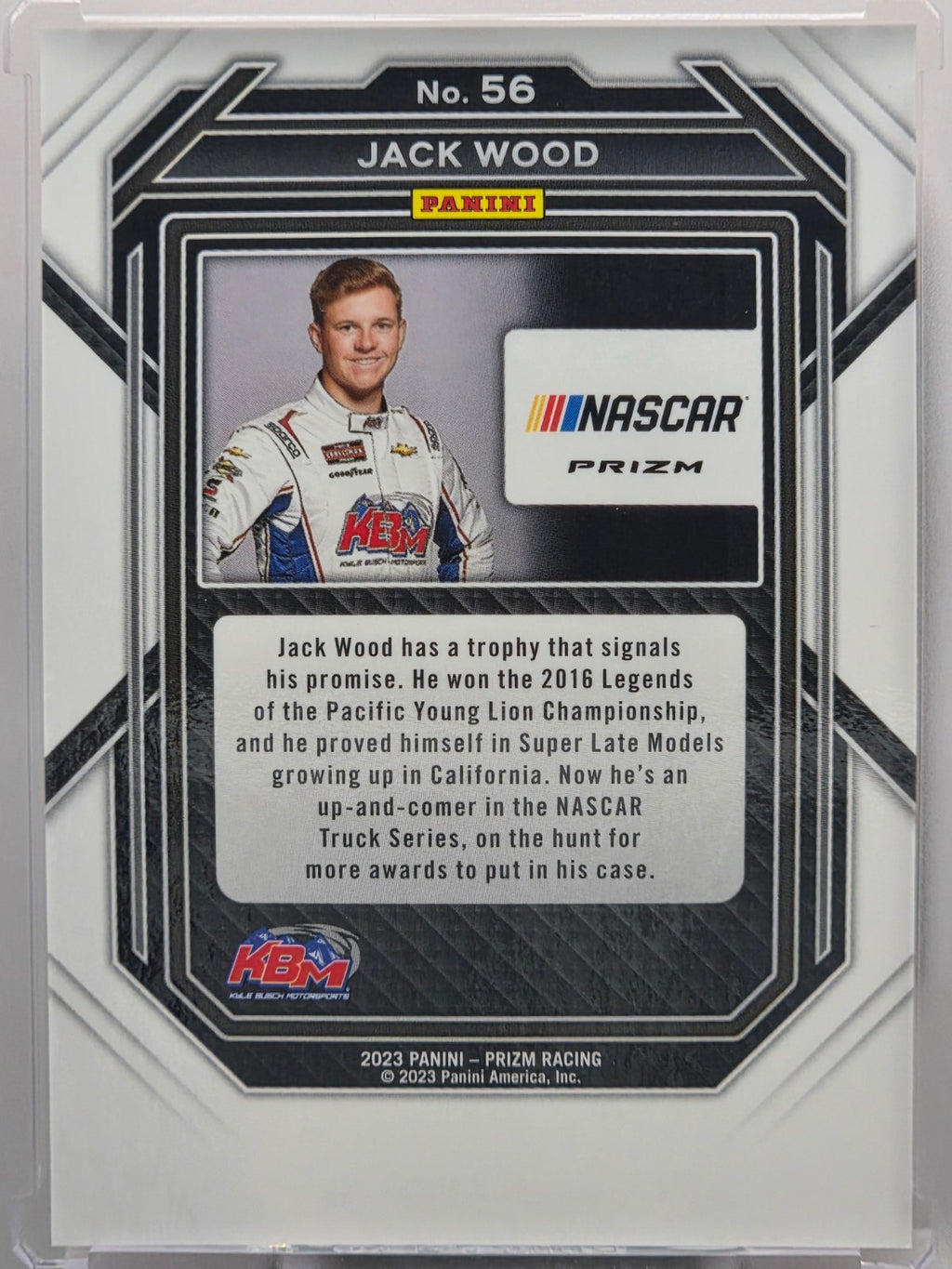2023 Prizm Racing - Jack Wood (RC) - Reactive Orange - #56 - Buy 3 Get 1 Free!