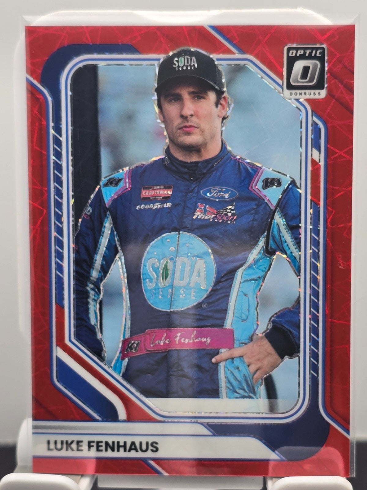 2026 Donruss Optic Racing - #28 Luke Fenhaus - Red /199