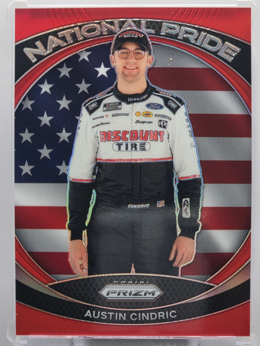 2024 Panini Prizm - Austin Cindric - National Pride Red /99 - #1 - Buy 3 Get 1