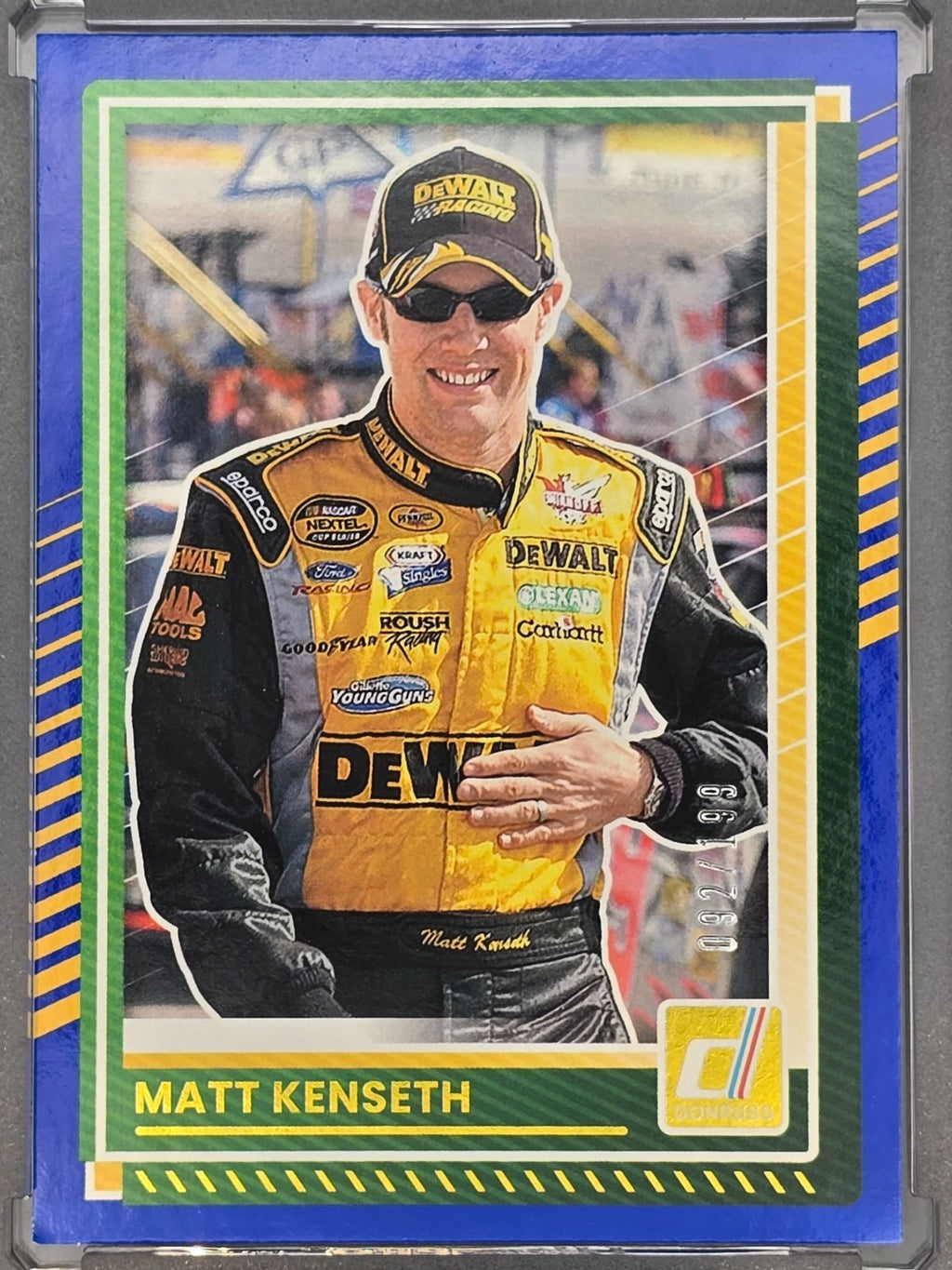 2025 Donruss NASCAR Racing - #28 Matt Kenseth - Blue /199